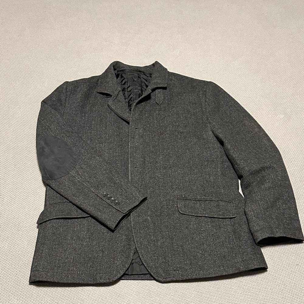 Claiborne Dark Gray Blazer for Men